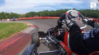 German Kart Grand Prix Onboard Hannes Janker in Ampfing [upl. by Gridley273]