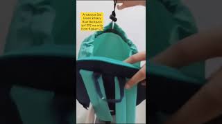 Aristocrat Sea Green amp Navy Blue Backpack sirf 392 me only from flipkartSale is liveGrab it fast⚡ [upl. by Cloris503]