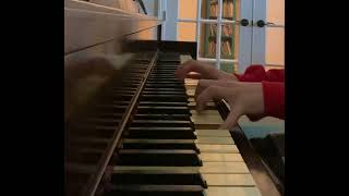 playing wet hands on 150 year old piano [upl. by Chesna]