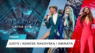 SUPERNOVA 2018 OPENING Justs Agnese Rakovska Aminata [upl. by Adest]