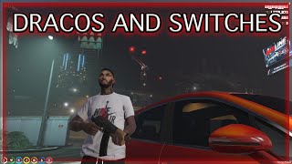 SLIDING ON OPPS IN A TRACKHAWK WITH SWITCHES AND DRACOS  TOPSHOTTA RP Hood Game ROLEPLAY [upl. by Becket]