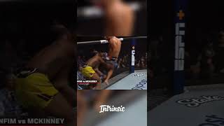 Flying knee for the KO combatsport mma mmaufc [upl. by Nalon]