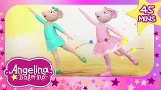 Danceathon Fun  Playful Dance Adventure  Full Episodes  Angelina Ballerina [upl. by Carhart826]