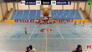 LA SALLE vs AREQUIPA varones U10 Liga Arequipa 2024 Torneo Clausura handballArequipa HSCA [upl. by Dazhahs10]