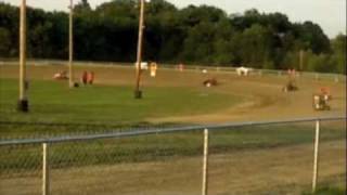 Owosso Kart Speedway Outlaw Sprints [upl. by Oiracam955]