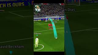 David Beckham Free Kicks 💀🔥🐐 efootball shorts youtubeshorts davidbeckham freekick shortfeed [upl. by Anassor660]