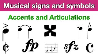 Musical Symbols 101 Accents and Articulations Explained Part 1 [upl. by Dnaltiac]