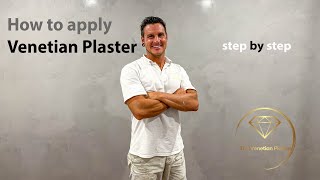 How to apply Venetian Plaster Step by step Guide [upl. by Etat886]