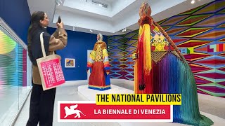 THE 60TH VENICE BIENNALE 2024 quotFOREIGNERS EVERYWHEREquot  FULL GIARDINI WALKTHROUGH [upl. by Annaliese]