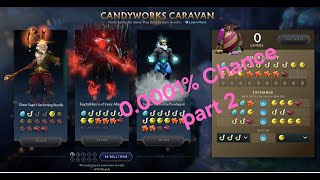 DOTA2 CROWNFALL CANDY SHOP 400 REROLL 00001 CHANCE TO GET 3 ARCANA IN 3 SLOTPART 2 [upl. by Sihunn603]