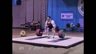 Dmitry Klokov’s greatest performance ever  2005 Russian Nationals [upl. by Mihcaoj951]