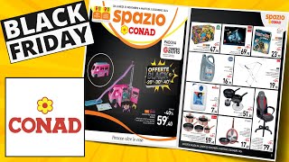 volantino CONAD dal 25 novembre al 3 dicembre 2024 ✅ BLACK FRIDAY 💥 Offerte della settimana 🔥 [upl. by Drahsir]