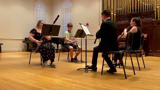 SoMMA Double Reed Ensemble Quartet in F major mov 1 by Mozart [upl. by Adnohr319]