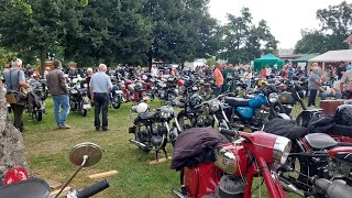 Oldtimertreffen Schwichtenberg 2024 kleiner Rundgang 🚜 🚚 🏍 🛵 🚙 [upl. by Sabino]