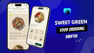 Build a Sweetgreen Clone Food Ordering Home amp Detail View in SwiftUI on iOS 18 [upl. by Aileno251]