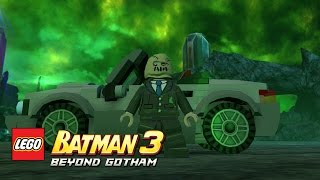 LEGO Batman 3 Beyond Gotham  The Scarecrow Batman Begins Oa free roam [upl. by Anneres]