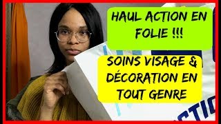 HAUL ACTION EN FOLIE  SOINS VISAGE amp DECORATION EN TOUT GENRE JUST TAINA [upl. by Alyks]