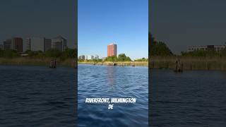 Beautiful view of Riverfront at Wilmington Delaware USA [upl. by Wini]