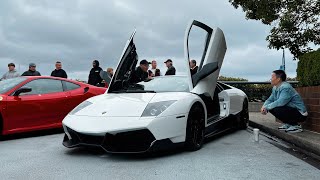 Extremely Rare Gated Manual Murcielago SV Start up driving and walk around 4K 60FPS [upl. by Okiam]