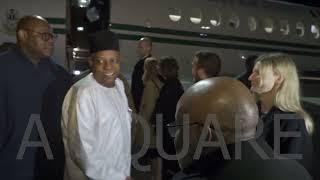 VP Shettima Arrives in Sweden for 2 Day Visit [upl. by Orhtej]