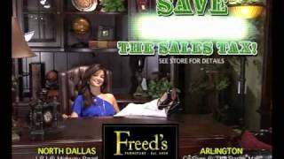 Freeds Furniture Year End Sale [upl. by Banwell]