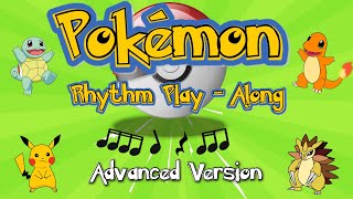 Fun Elementary Music Games Pokémon Rhythm PlayAlong  Brain Break  Advanced Version [upl. by Eshelman]