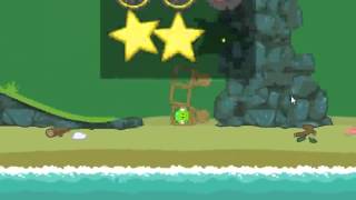 Bad Piggies Level 11 Ground Hog Day ★★★ Walkthrough [upl. by Zelig770]