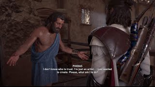 Assassins Creed Odyssey Phidias Gameplay [upl. by Uliram359]