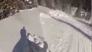 Avalanche Caught on GoPro Camera Uinta Mountains Utah 22114 [upl. by Velda582]