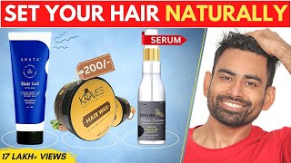 5 Amazing Products to Set Your Hair Naturally For Men amp Women  Fit Tuber [upl. by Leahcimluap]