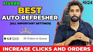 Fiverr auto refresh extension 2024  Browser setting for Fiverr  Auto refresher settings for fiverr [upl. by Ecirted716]