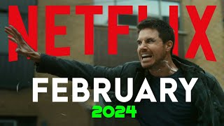 Top NEW RELEASES on Netflix in FEBRUARY 2024 [upl. by Sirovart]