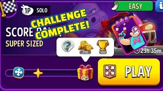 Super Sized Score Rally Solo Challenge Score 625 Points [upl. by Oni]