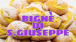 Bignè di San Giuseppe Gusto Tradizione e Sorprese Culinarie [upl. by Auginahs]