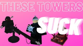 How far with only EVENTEXCLUSIVE towers in Tower Battles Roblox [upl. by Simsar]