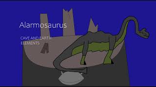 Eerie Ruins individuals  Alarmosaurus [upl. by Nalek]