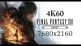 Final Fantasy XVI PC Part 1 Demo  4K60 329  No Commentary [upl. by Cindee]