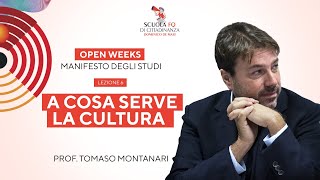 quotA cosa serve la culturaquot la lezione di Tomaso Montanari per le Open weeks 2024 [upl. by Hgielanna]