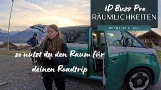 Vanlife im ID Buzz  Raumgestaltung für deinen nächsten Roadtrip [upl. by Loralyn]