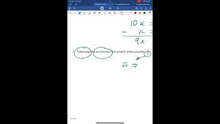 Rationalise the denominator single term [upl. by Ahtelahs]