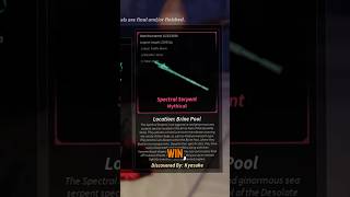 I WON THE SPECTRAL SERPENT GIVEAWAY FROM KYASUKE  FISCH ROBLOX  fisch fischroblox roblox [upl. by Neirbo17]