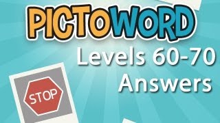 Pictoword Levels 6070 Answers [upl. by Justina]