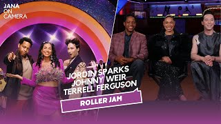 ROLLER JAM  Jordin Sparks Johnny Weir Terrell Ferguson  All You Need to Know [upl. by Yroffej]