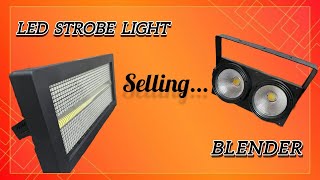 Led strobe lights  Blender lights [upl. by Farrel]