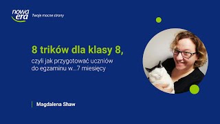 8 trików dla klasy 8 czyli jak przygotować uczniów do egzaminu w7 miesięcy [upl. by Skerl]