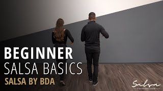 Salsa Dancing Beginner Basics Tutorial Video [upl. by Mirth]