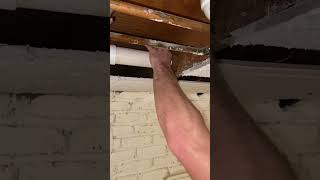 WATER EVERYWHERE IN BASEMENT Customer Flushes TOILET on Me plumber plumbing drain leak funny [upl. by Dumanian]