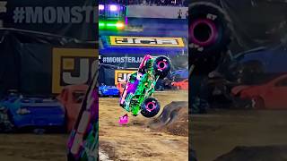 GRAVE DIGGER ☠️ MOST EPIC BACKFLIP❗️ SubscribeNow2EnterGiveaways monsterjam spinmaster [upl. by Notxarb]