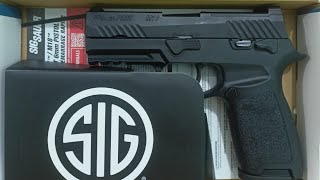 review gbb sig sauer m18 p320 compat resmi grafir [upl. by Goat]