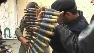 US Predator destroys rocket launcher in Libya [upl. by Eetnom]